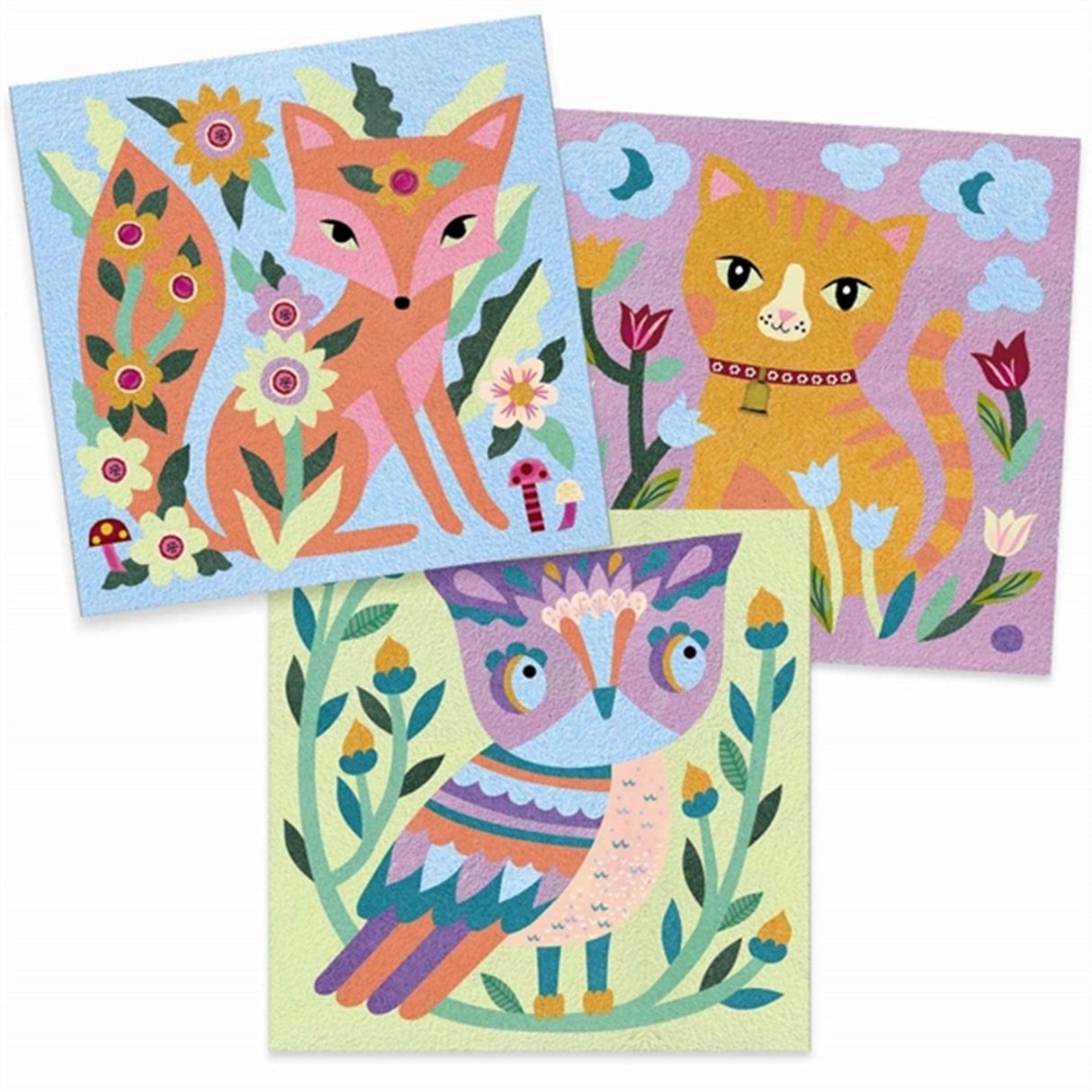 Djeco Kreative Box Lysande Trädgården 6