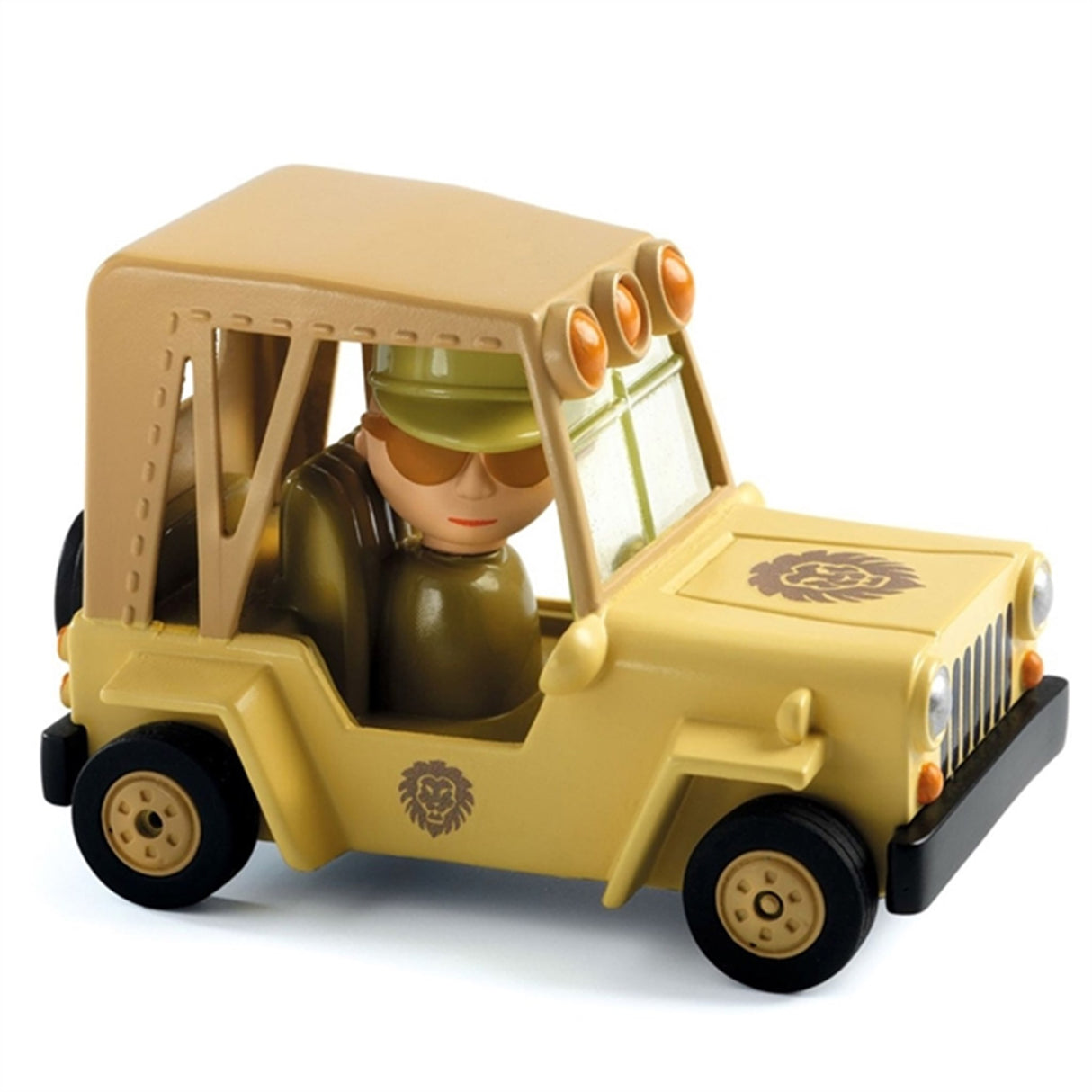 Djeco Crazy Motors Race Car Lion Safari