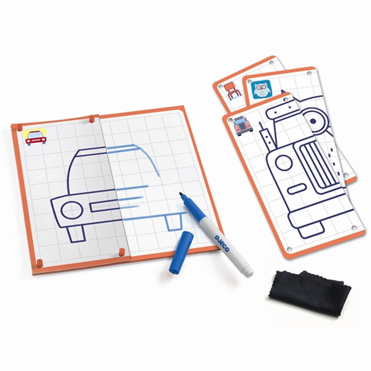 Djeco Lärospel - Steg för Steg - Symetri & Co