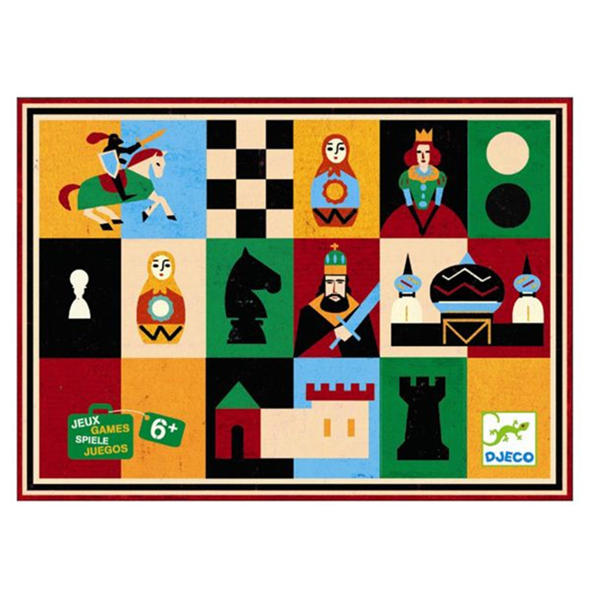 Djeco Chess and Draughts