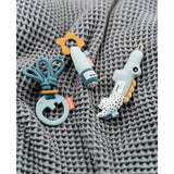 Done by Deer Tiny Activity Toys Presentset Blå