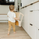 Duck Woodworks Step Stool Natural