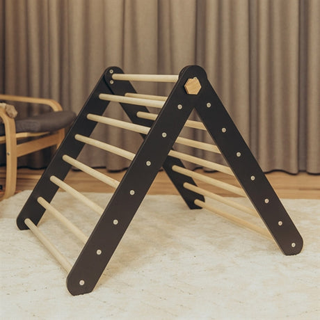 Duck Woodworks Climbing Triangle Floor Set Black