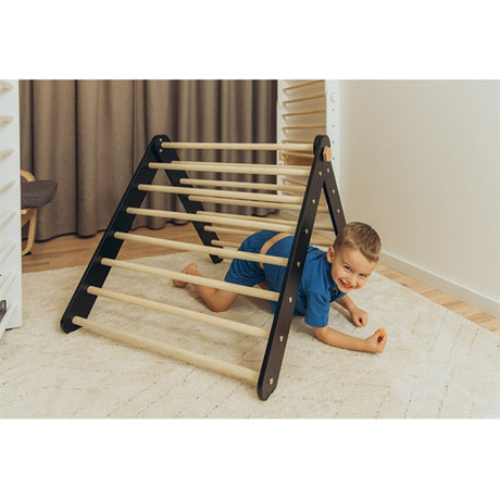 Duck Woodworks Climbing Triangle Floor Set Black 2