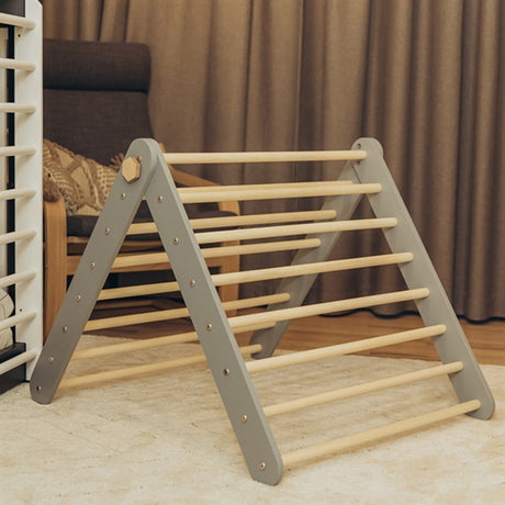 Duck Woodworks Climbing Triangle Floor Set Grey