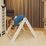 Duck Woodworks Climbing Triangle Floor Set Natural