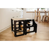 Duck Woodworks Foldable Kitchen Tower Black