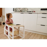 Duck Woodworks Foldable Kitchen Tower White