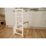 Duck Woodworks Foldable Kitchen Tower White