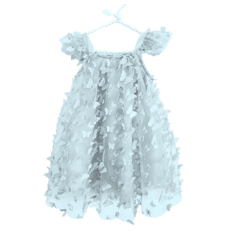 Dolly by Le Petit Allover Butterflies Tutu Klänning Blue