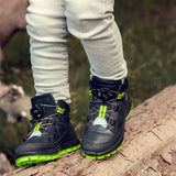 Ecco Exostrike Kids Ankle Støvle Black/Black 2