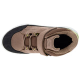 Ecco Exostrike Kids Ankle Støvle Black/Taupe/Taupe 3