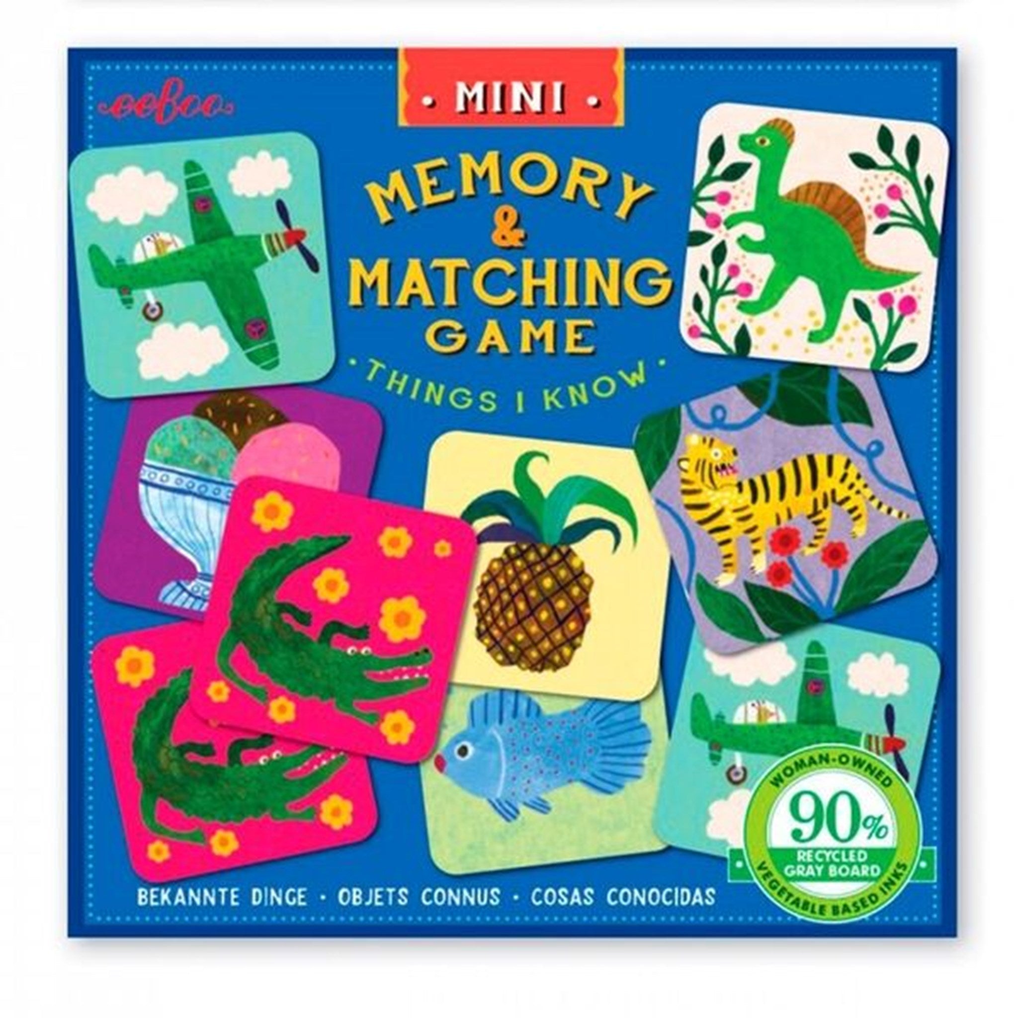Eeboo Miniature Memory Game - Things I Know