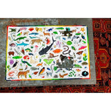 Eeboo Puzzle 100 Pieces - Animals in the World 2