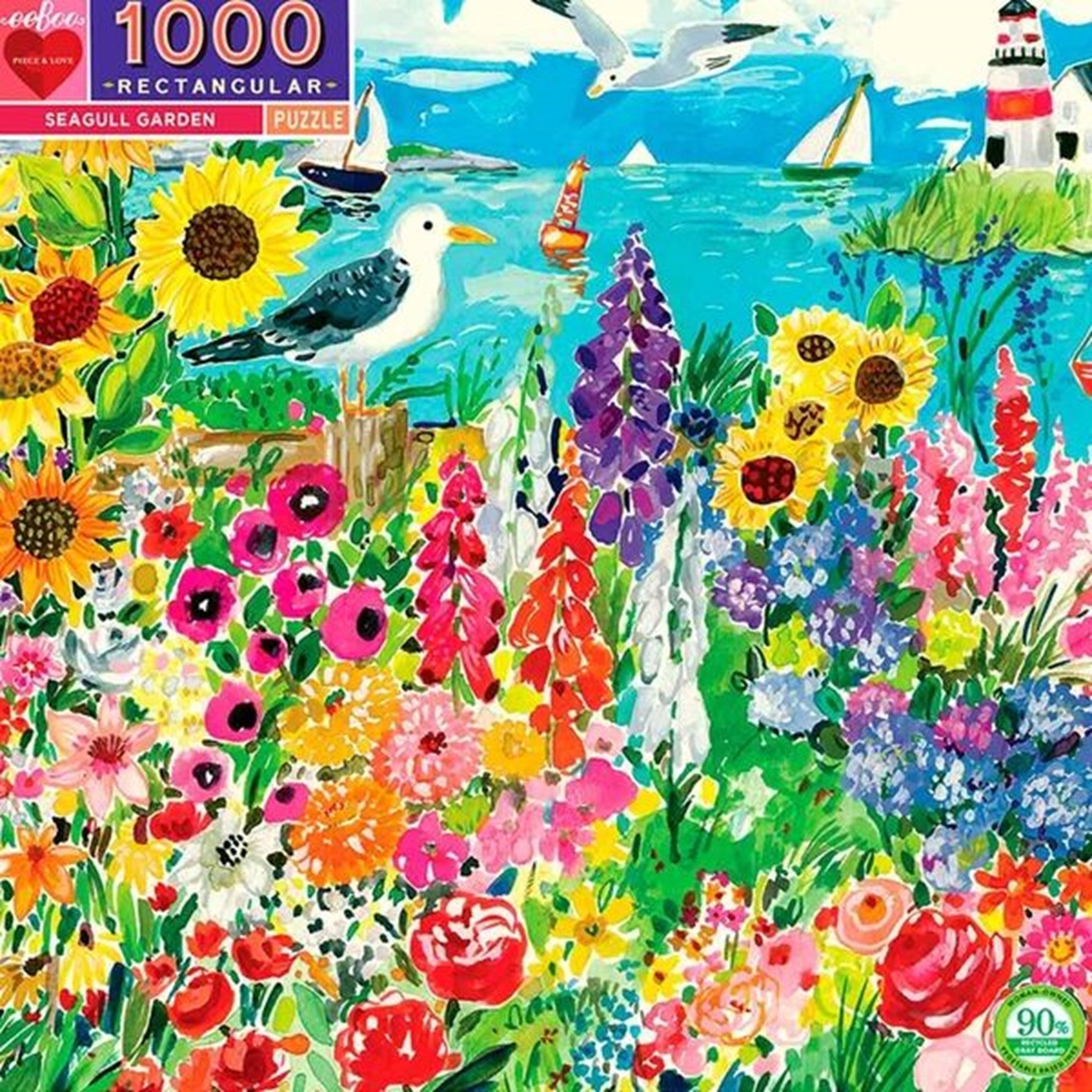 Eeboo Puzzle 1000 Pieces - SeaGuld
