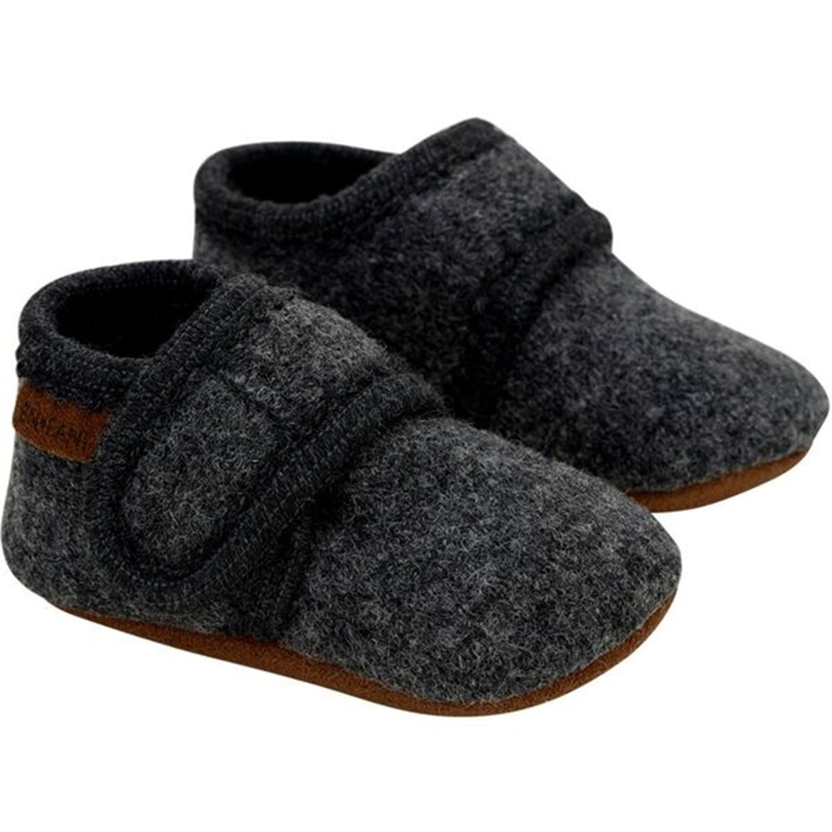 En Fant Baby Wool Tossor Dark Grey Melange