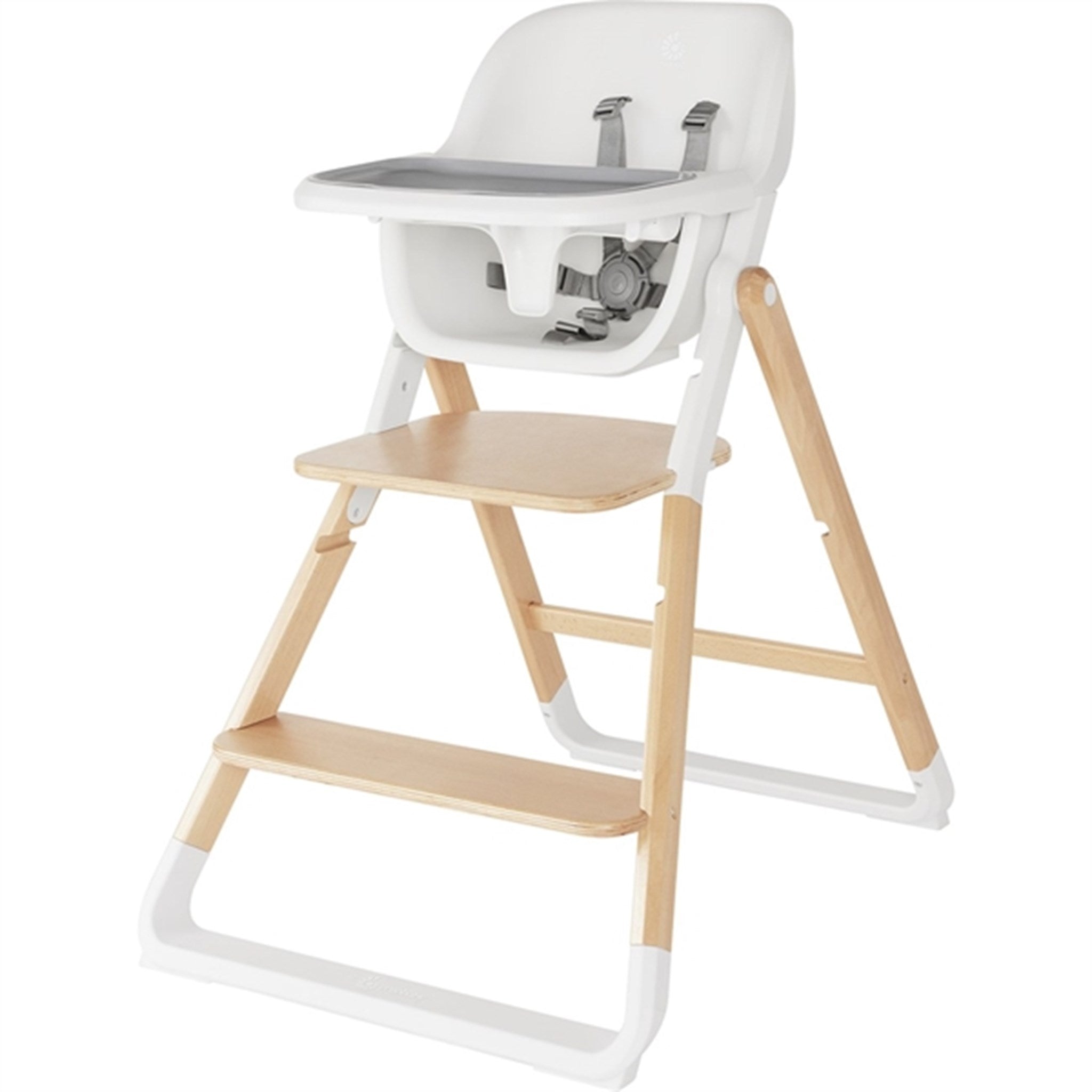 Ergobaby Evolve 2-in-1 High Chair + Chair Natural Wood White 7