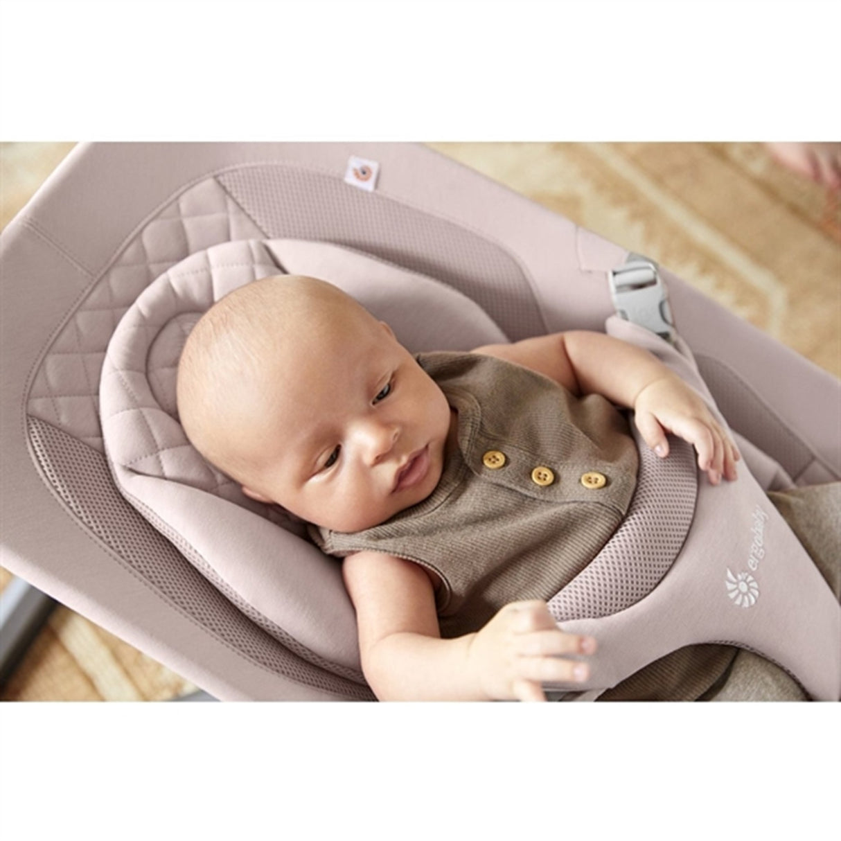 Ergobaby Evolve 3-I-1 Liggstol Blush Pink 5