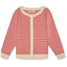 Fliink High Risk Red Stripe Fave Stripe Stickat Cardigan