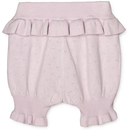 Fliink Lavender Fog Fame Stickat Shorts 2