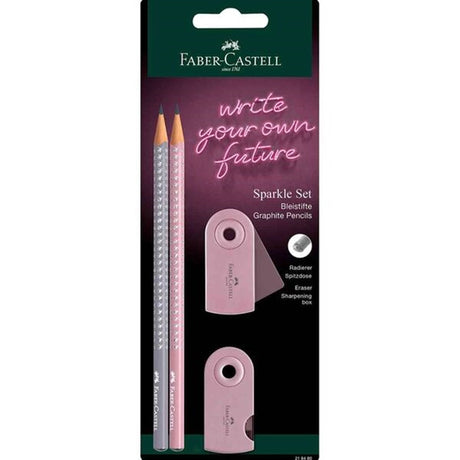 Faber Castell Grip Sparkle Pencil 2 pcs.