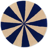 Ferm Living Arch Tuftet Filt Bright Blue/Offwhite Small