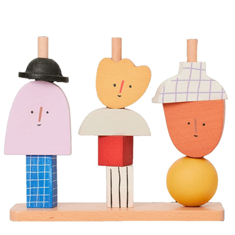 Ferm Living Character Staplingsblock Rosa