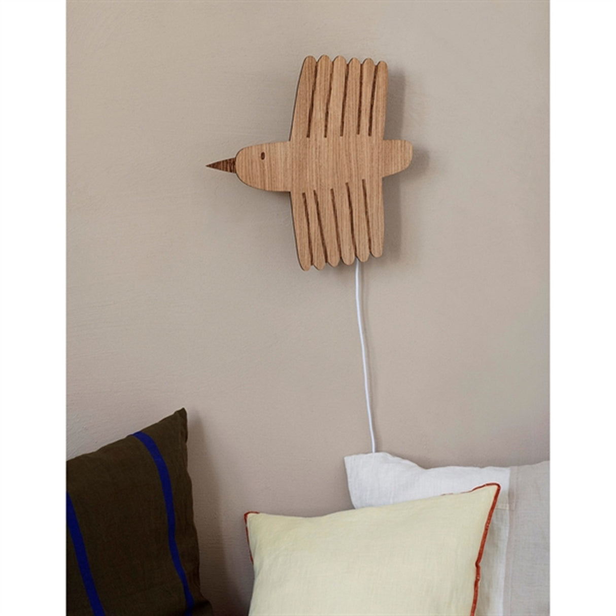 Ferm Living Lampa Fågel Oiled Oak