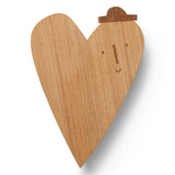 Ferm Living Lampa Hjärta Oiled Oak