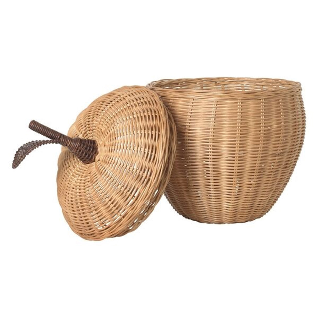Ferm Living Flätad korg Äpple
