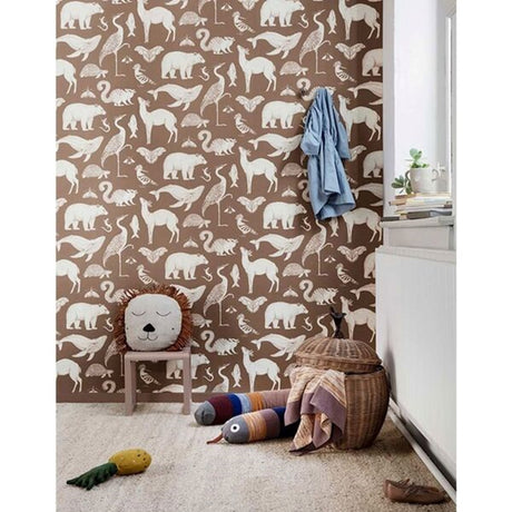 Ferm Living Orm Kudde Dusty Rainbow