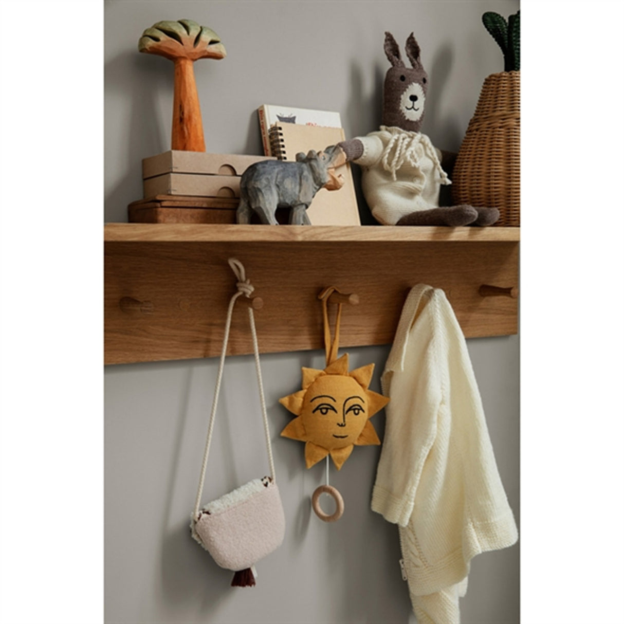 Ferm Living Sol Musik Mobil Yellow