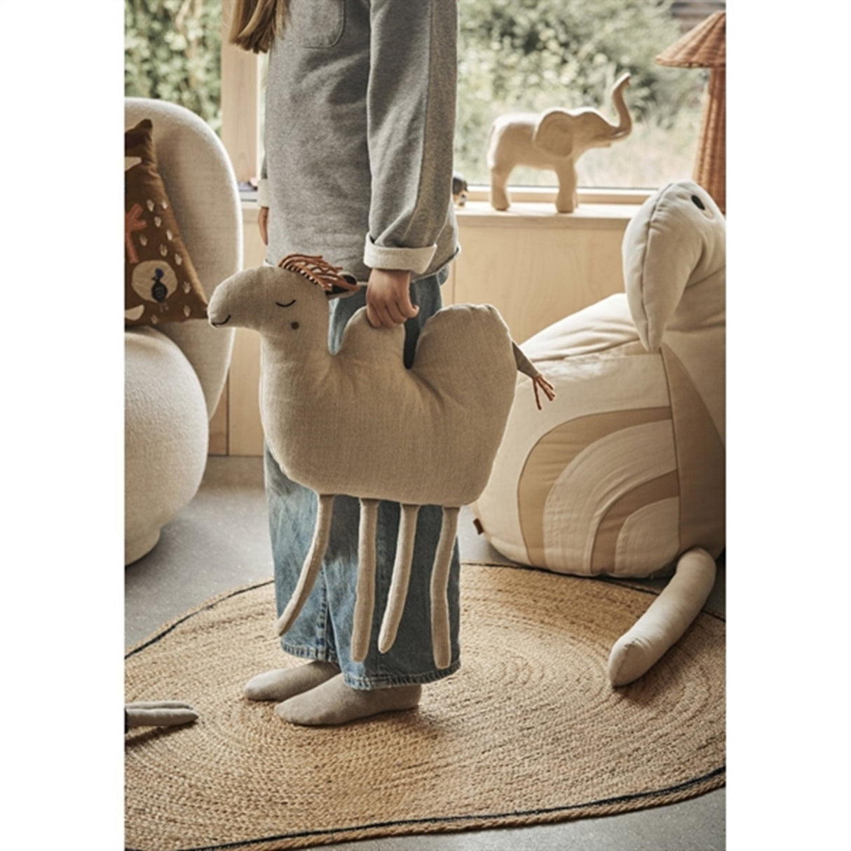 Ferm Living Camel Kudde Natural