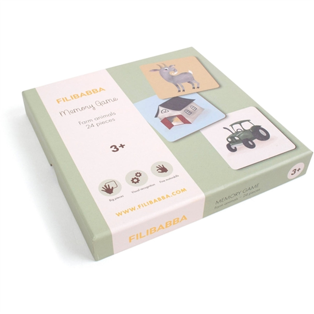 FILIBABBA minnesspel Bondegårdsdyr