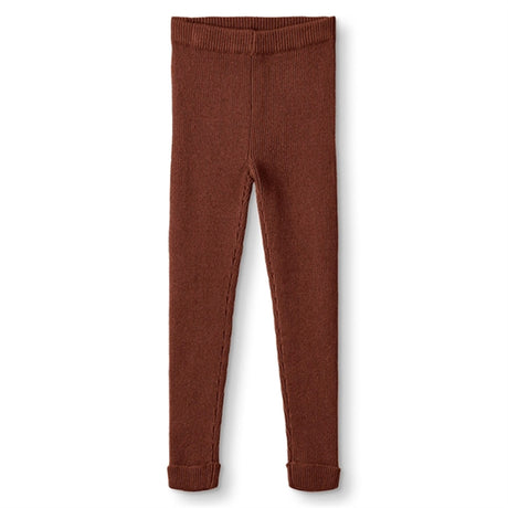 Fliink Carob Brown Benna Rib Leggings