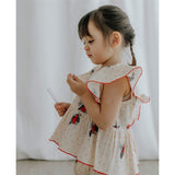 Fliink Sandshell Dot Aop Summerbuzz Topp