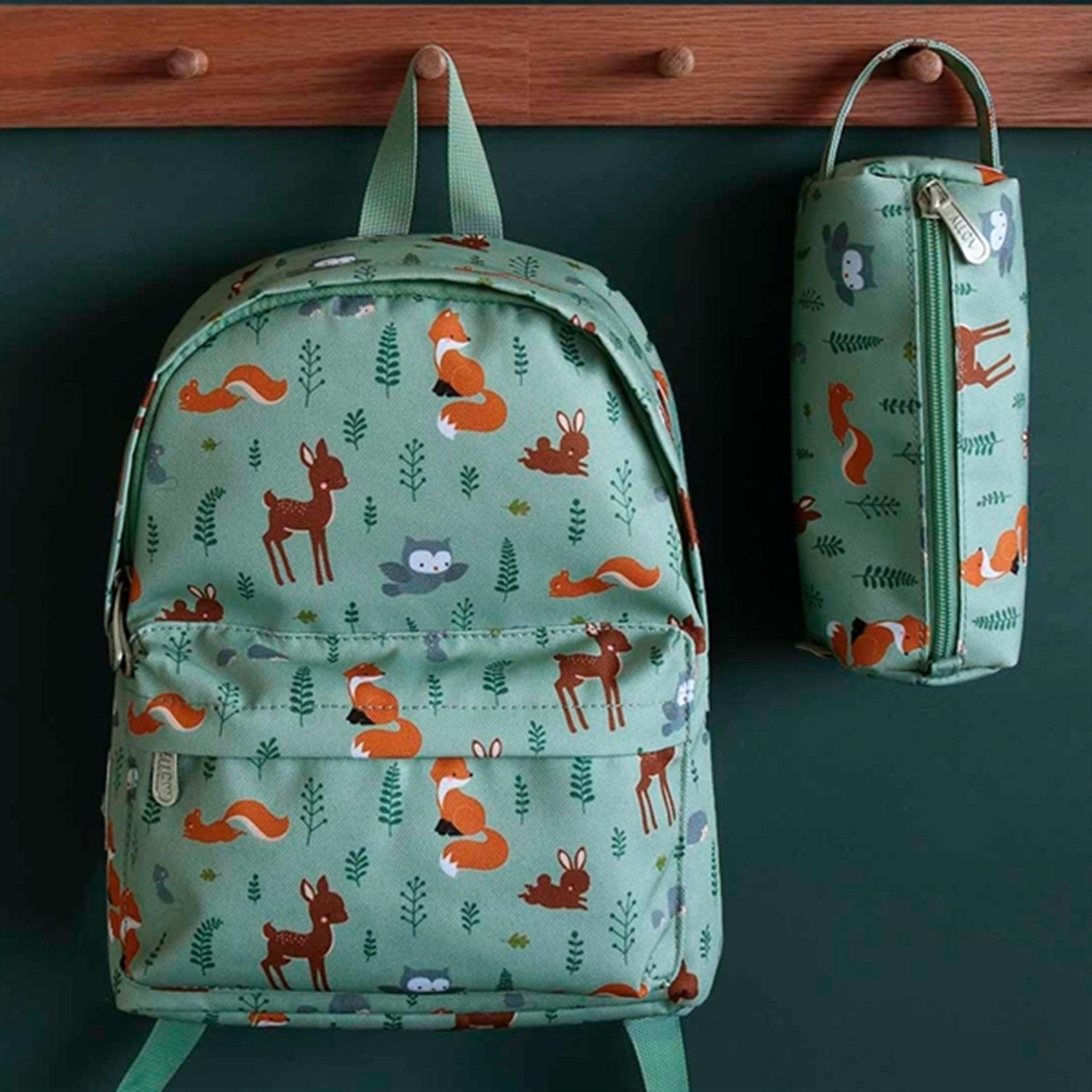 A Little Lovely Company Backpack Small Forest Friends 4