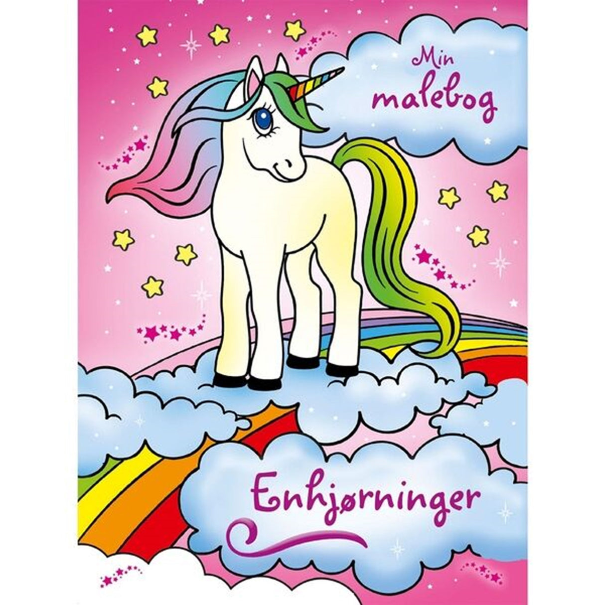 Forlaget Bolden Min Malebog - Enhjørninger