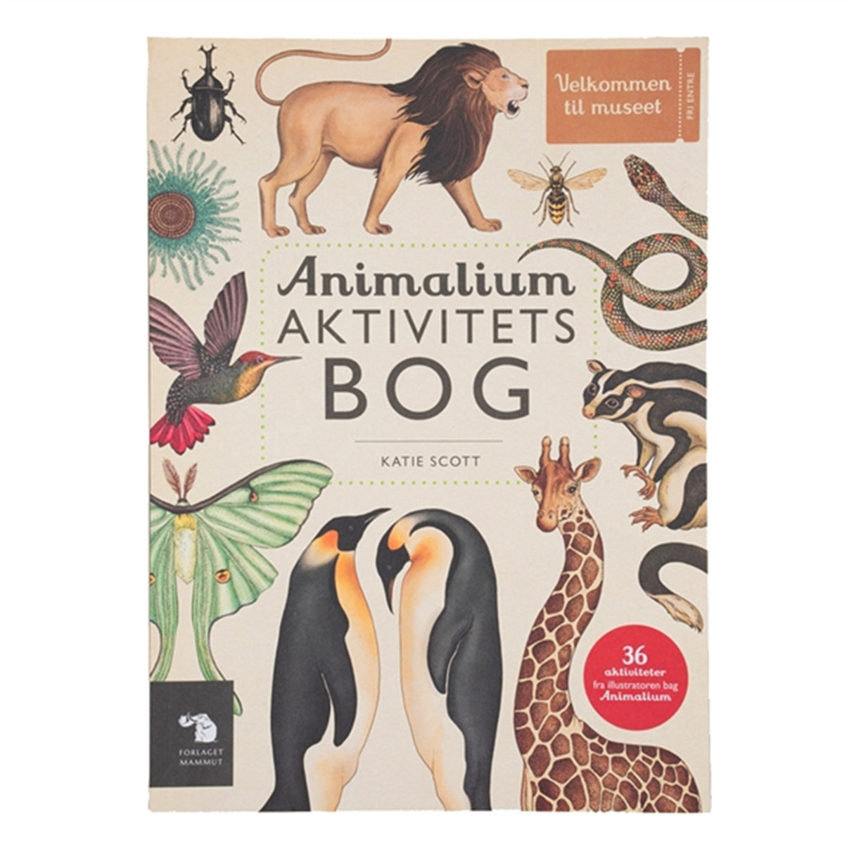 Forlaget Mammut Aktivitetsbok Animalium