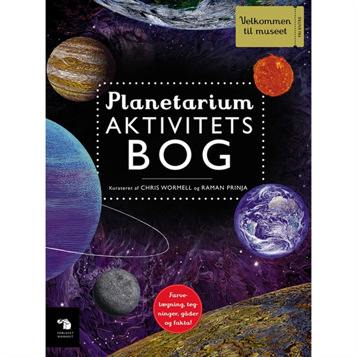 Forlaget Mammut Aktivitetsbok Planetarium