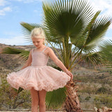 Dolly by Le Petit Tom Frilly Kjol Ballet Pink