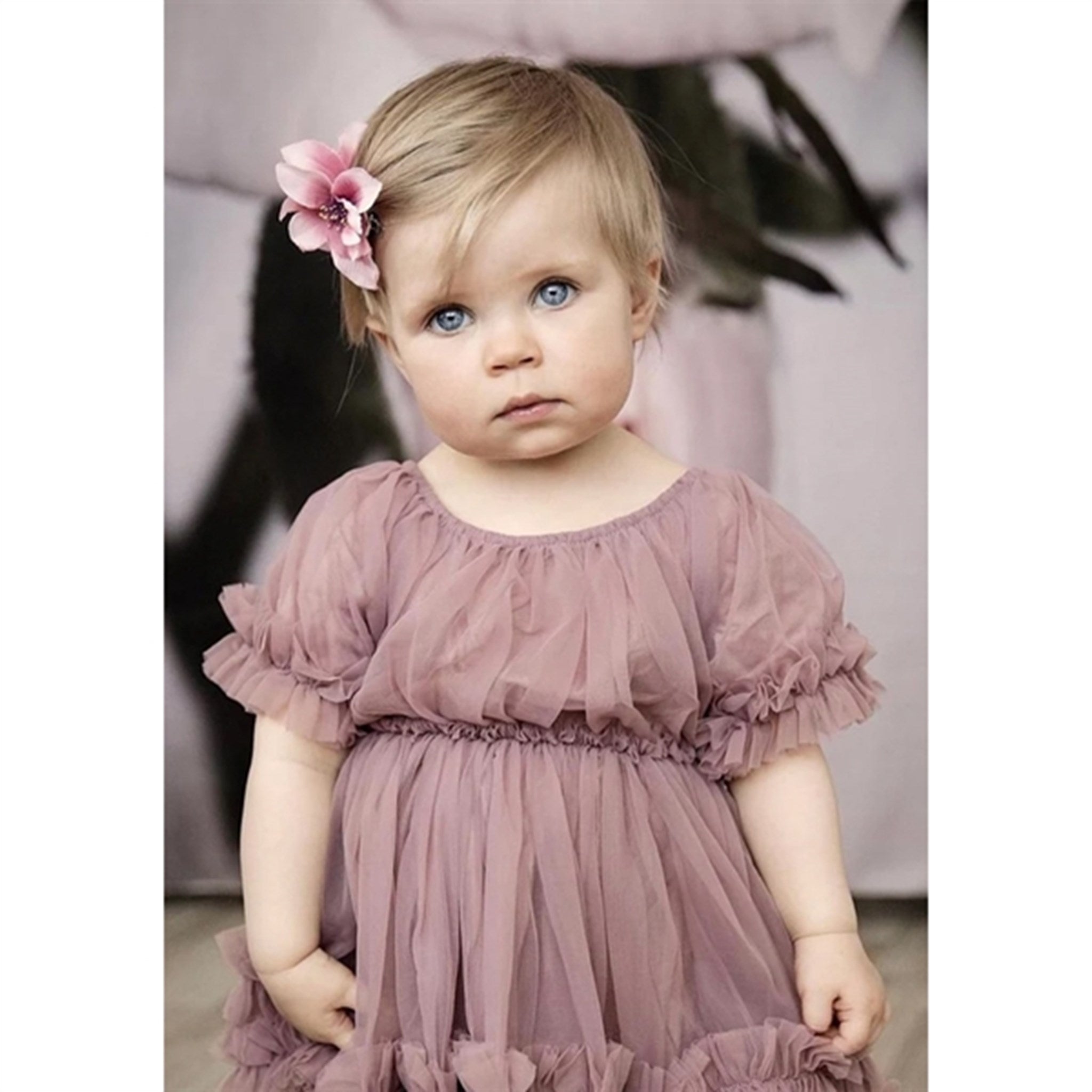 Dolly by Le Petit Frilly Klänning Mauve 3