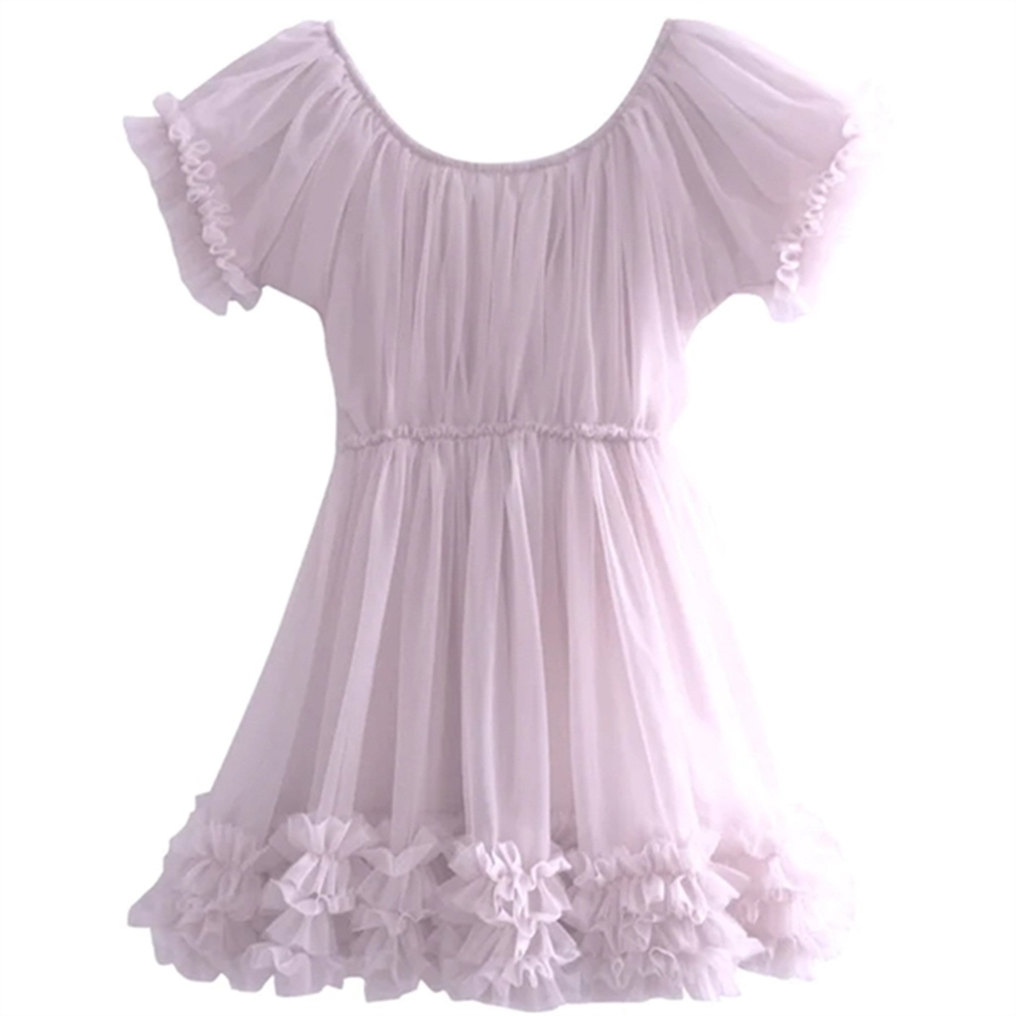 Dolly by Le Petit Frilly Klänning Lavender