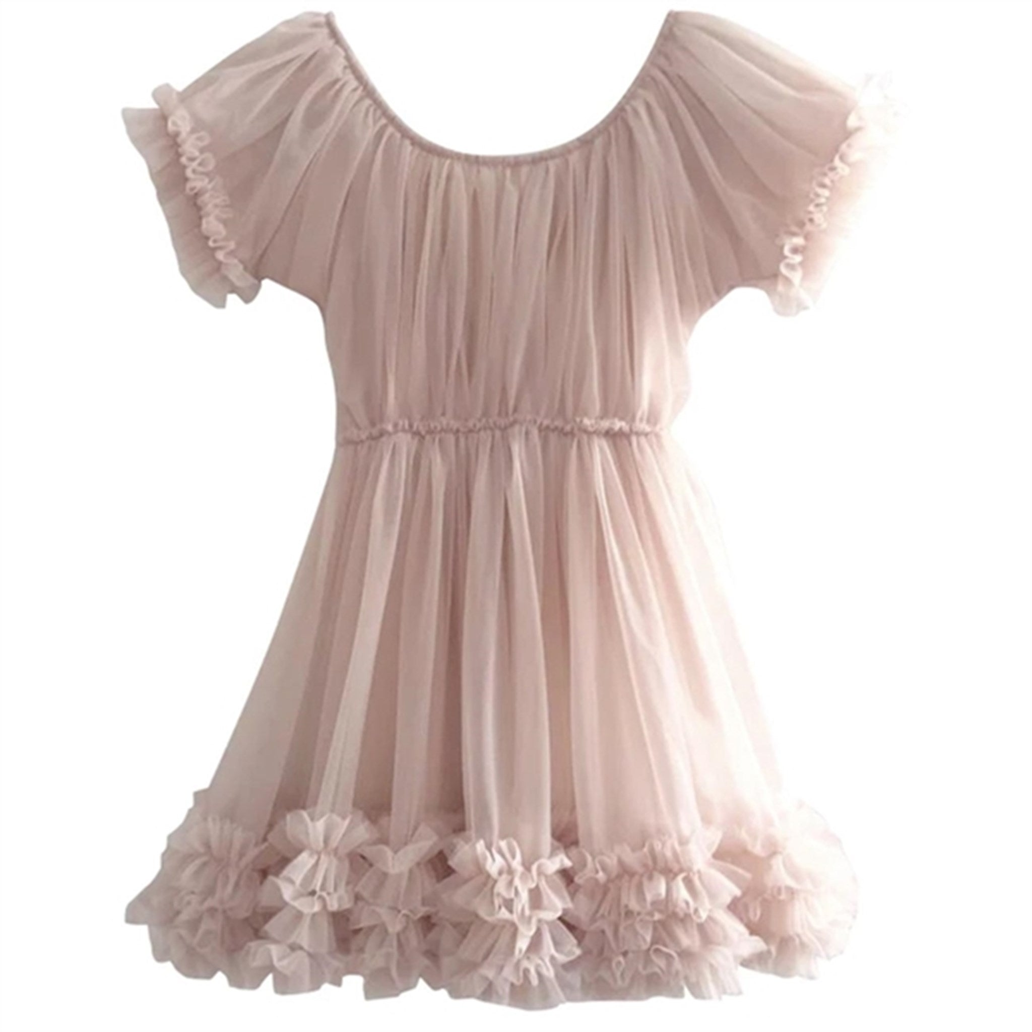 Dolly by Le Petit Frilly Klänning Ballet Pink