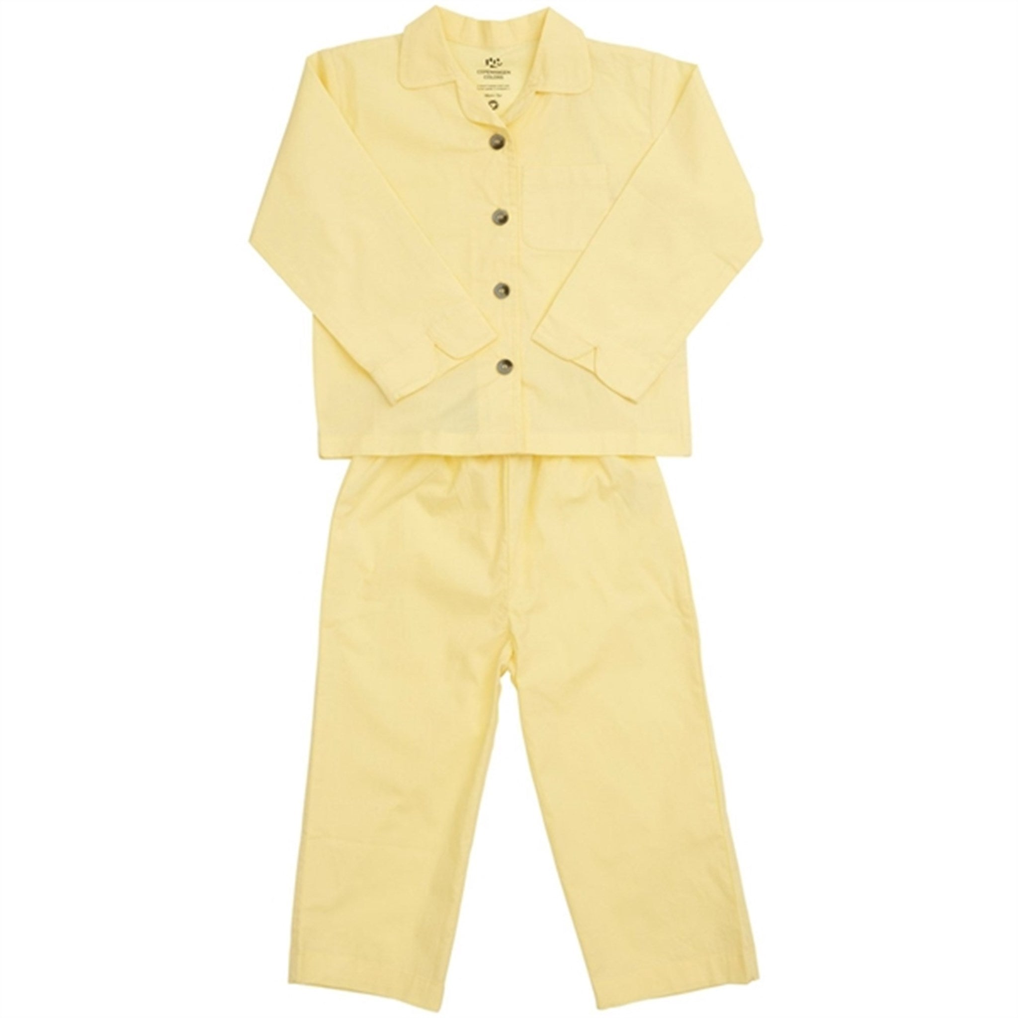 Copenhagen Colors Lt. Yellow 2-Pack Pyjamasset