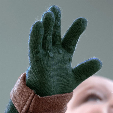 Gobabygo Ull Grip Gloves Forrest Green 2