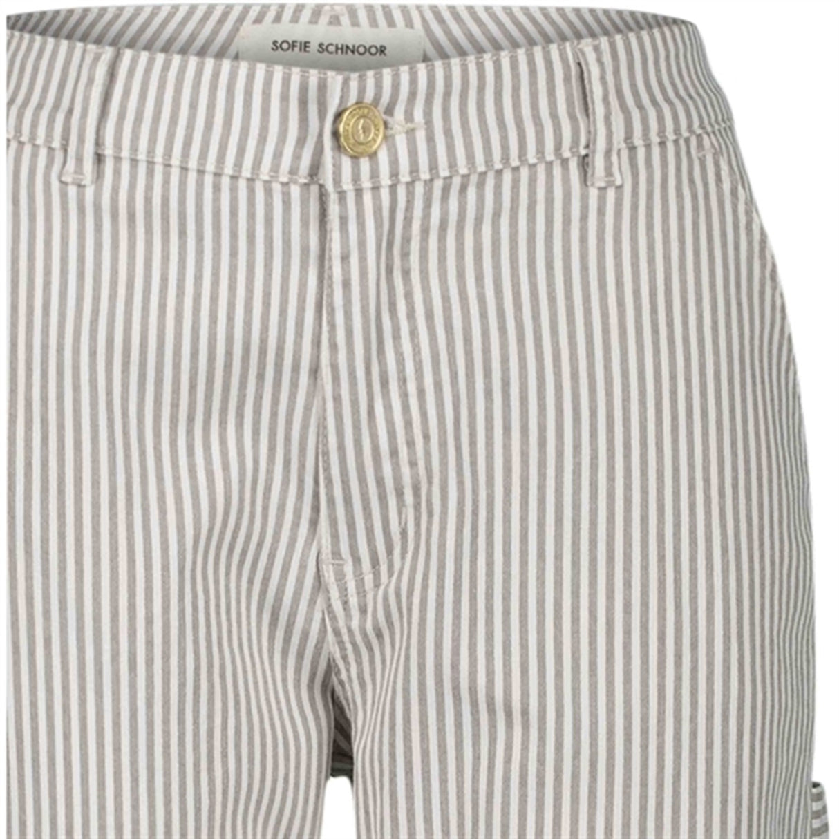 Sofie Schnoor Light Brown Striped Byxor 2