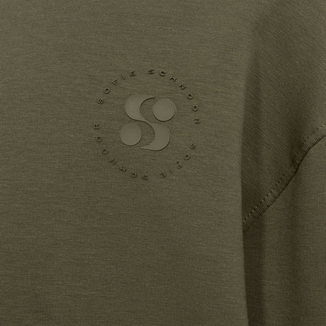 Sofie Schnoor Army Green Sweatshirt
