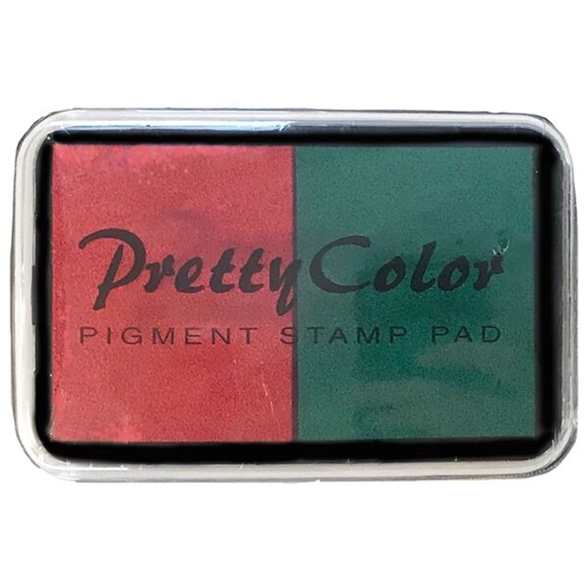 Goki Pigment Stamp Pad Red/Green