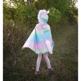 Great Pretenders Rainbow reversible Unicorn Dragon Cape 5